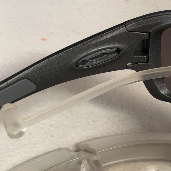 NEW Custom Oakley Turbine OO9263 Steel Grey / Grey - Picture 6 of 8